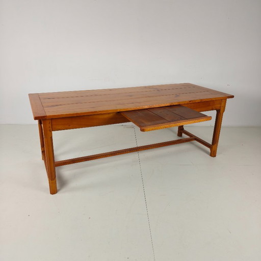 French farmhouse table from the late 19th century – fully restored
