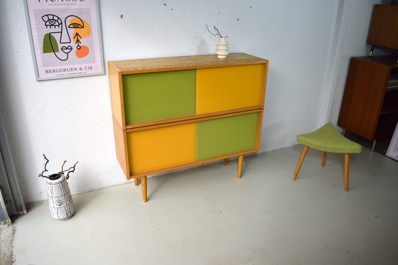 Image 1 of Modulaire Hellerau dressoirkast uit de jaren 70, vintage kledingkast