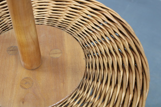 Image 1 of 1970s Jan Kalous Wooden Floor Lamp for ULUV, Czechoslovakia