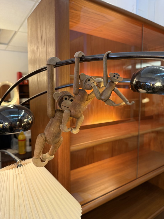 Image 1 of Set van 3 vintage aapjes, Kay Bojesen ‘60