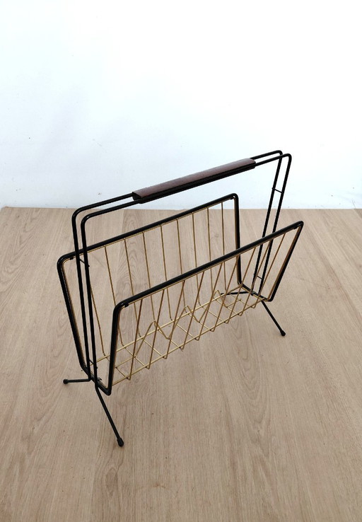 Sixties magazine rack