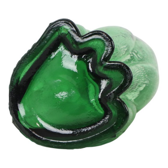 Grande caraffa in vetro verde a forma di gatto, Empoli, Italia, 37 cm – Bicchieri e caraffe, Glass (photo 14 of 15)