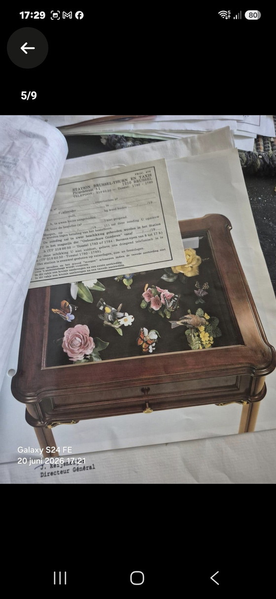 Mint Meubel en Vaal – Franklin Mint, Bijzettafels, Ceramic, Glass (photo 4 of 7)