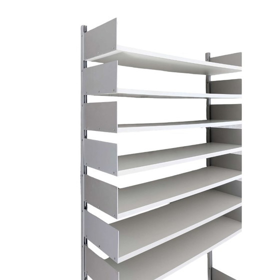 Original Dieter Rams 606 Midcentury Shelving unit Vitsoe Aluminium2 (photo 6 of 7)