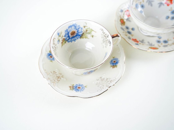 Image 1 of Porzellantassen-Set, deutsches Design, 20. Jahrhundert, hergestellt in Deutschland