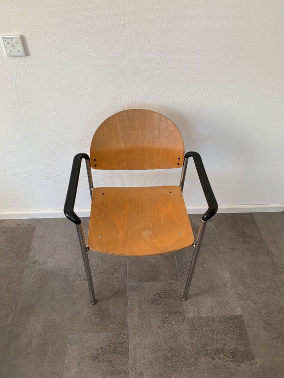 Image 1 of Vintage tube frame chair