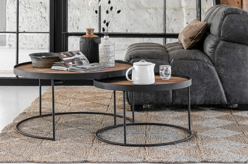 Rome (set of 2) – RT Design, salontafels, Wood