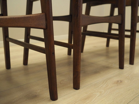 Image 1 of Set of four teak chairs, Danish design, 1970s, production: Denmark