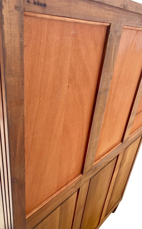 Image 1 of Louis XVI style sideboard with brass hardware