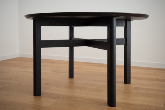 Hübsch Fjord Tavolo da Pranzo Rotondo — Ø120 cm – Tavoli da pranzo, Legno (photo 4 of 12)