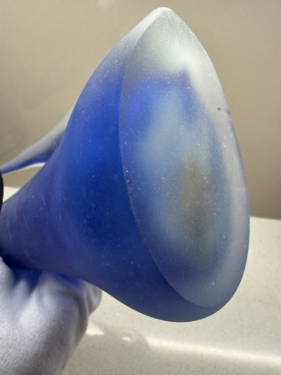 Image 1 of Monumental Murano "Anse Volante" Vase - Attributed to Giorgio Ferro for A.V.E.M. - 1950s - 39.5 cm (Perfect condition)