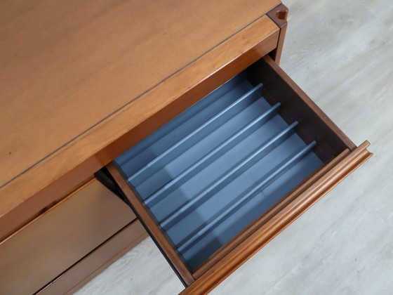 Image 1 of Mobile bar serie Angelo Mangiarotti 4D in noce nazionale anni '70