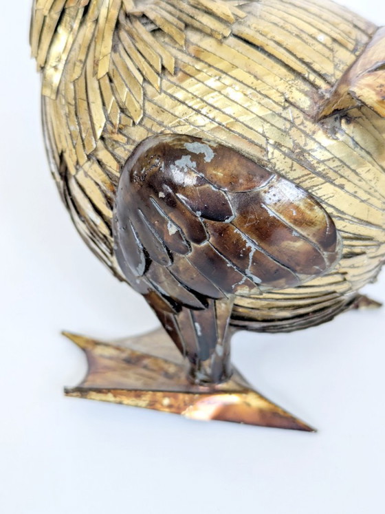 Image 1 of Brutalist Mixed Metal Dodo Sculpture Brass Copper 1960s Sergio Bustamante Style MCM