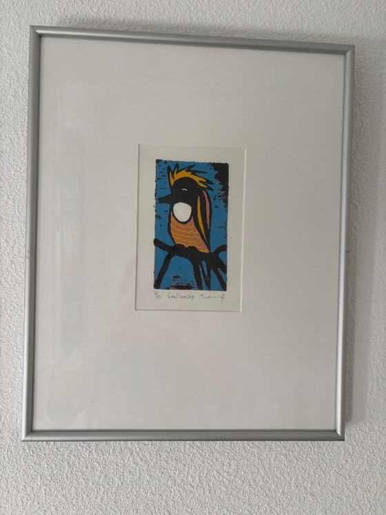 Image 1 of 2 linogravures de Twan de Vos