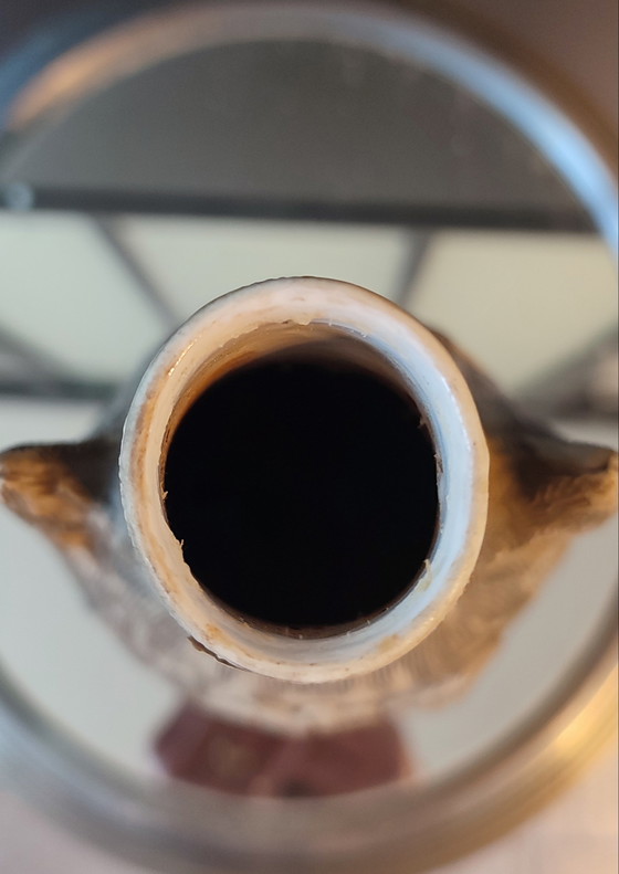 Image 1 of Vase signed Eva-Sud Mod. Dep vintage Italian ceramics