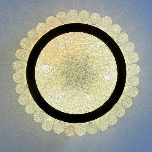 Doria Leuchten Murano glass ceiling lamp