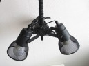 Lámpara colgante Rolly de 3 luces con cordón