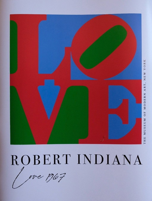 Robert Indiana « Love » | Musée d'art moderne de New York | affiche