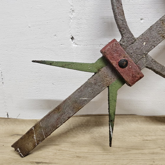 Image 1 of Antico ponte vittoriano in ferro battuto / recinzione / decorazione industriale / curiosità industriale (ciascuno)