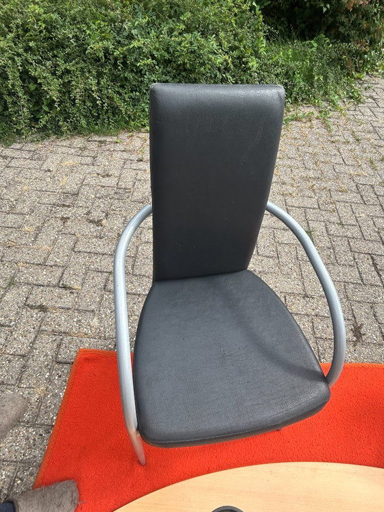 Vergadertafel Met 5 Stoelen – Kaptafels, Metal (photo 2 of 12)