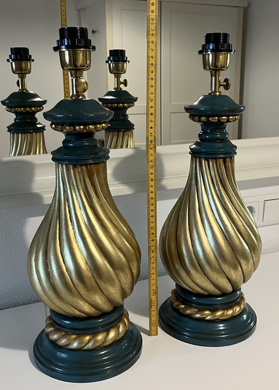 Image 1 of Vintage Hollywood Regency-style table lamps | 1960-1970 | Top condition!