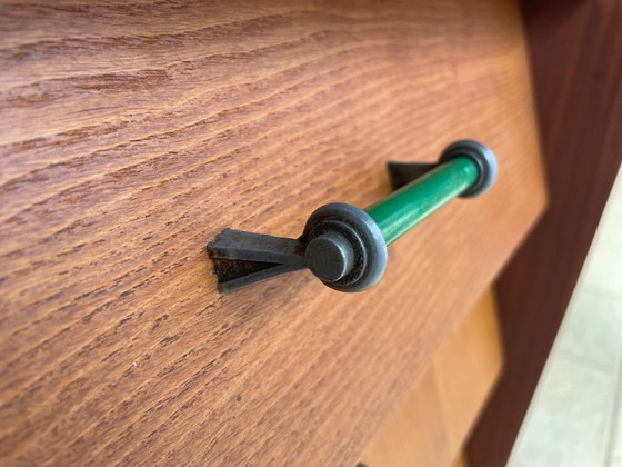 Image 1 of Mid-Century, Ash and Mahogany Sideboard 1950s