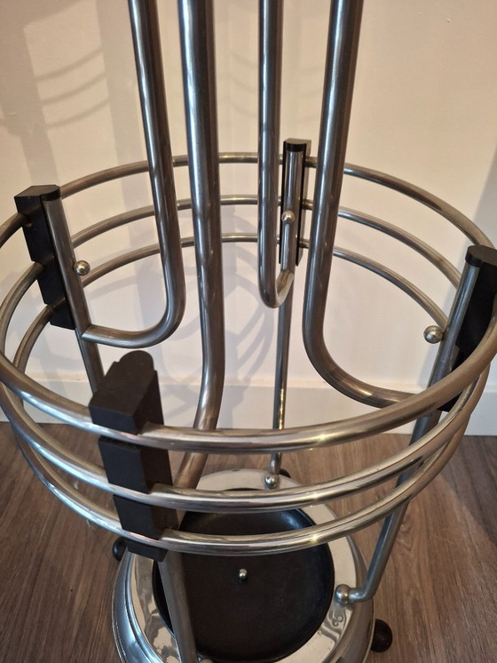 Image 1 of Modernistische paraplubak van DEMEYERE, België, circa 1930.