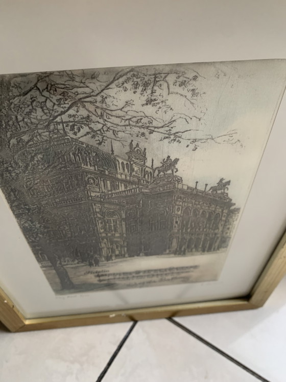 Gemälde – Kunst, Glas, Papier (photo 3 of 12)