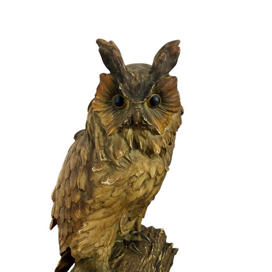 Sculture di gufo vintage di J. Juarez, Legno, Altro, Marrone (foto 4 di 6)