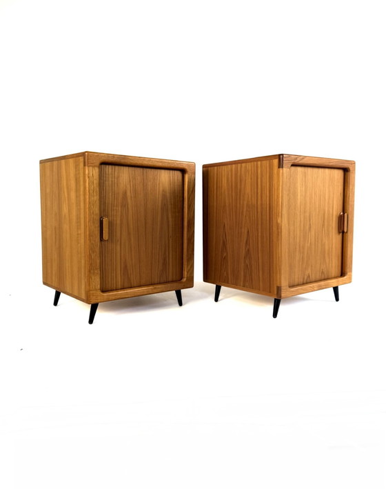 Image 1 of Set di 2 comodini vintage danesi, Silkenborg Møbelfabrik '80
