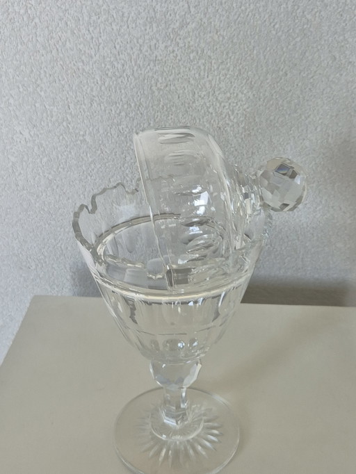 Glass Goblet With Lid