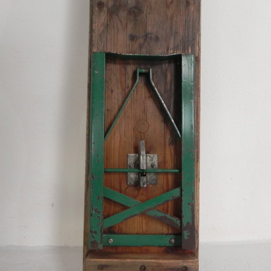 Image 1 of Folding bench, folding bench for terrace, 216 cm long, 1960s