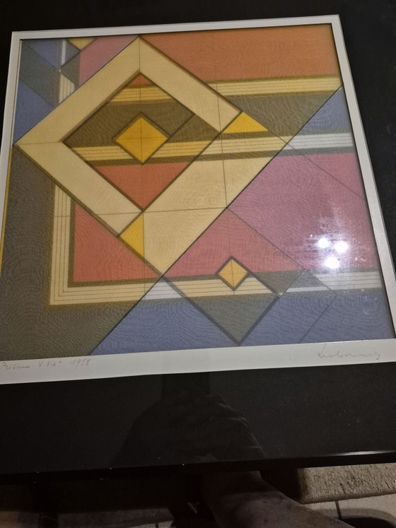 Abstrakte Kunst von Devloomans – Papier, Seide (photo 2 of 8)