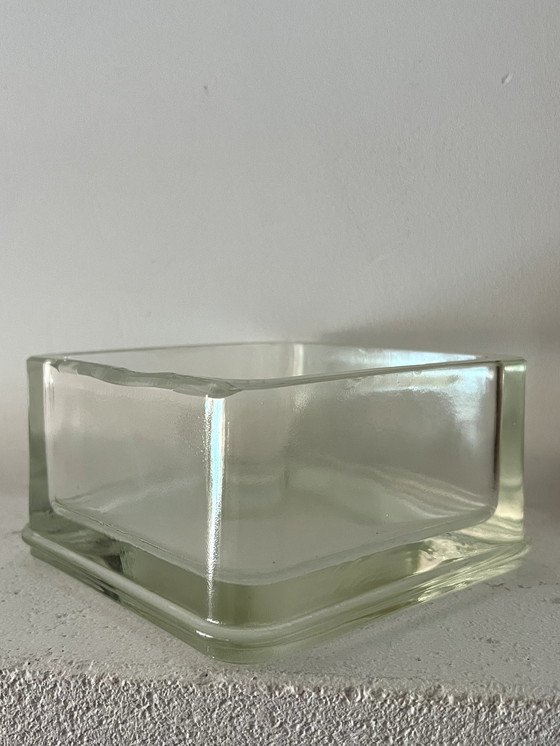 Image 1 of Lumax Taschenleerer / Aschenbecher aus Pavéglas - Le Corbusier x Charlotte Perriand - Saint-Gobain - 1960/70er Jahre