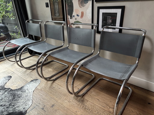 4er-Set Schlittenstühle