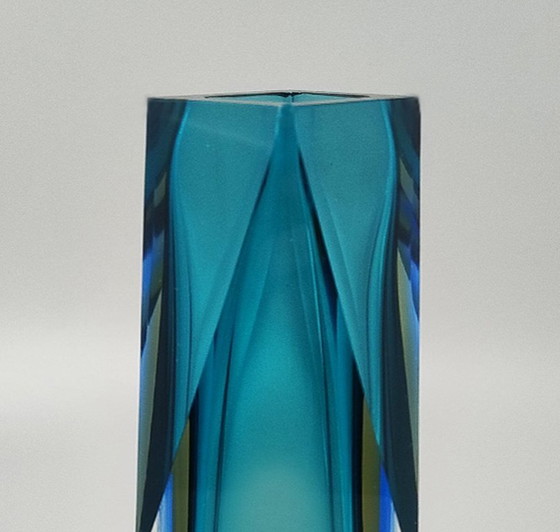 Image 1 of 1960s Astonishing Vase By Flavio Poli for Seguso. Made in Italy