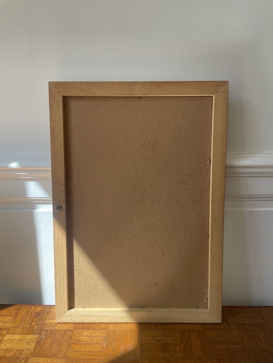 Image 1 of Espejo floral rosa