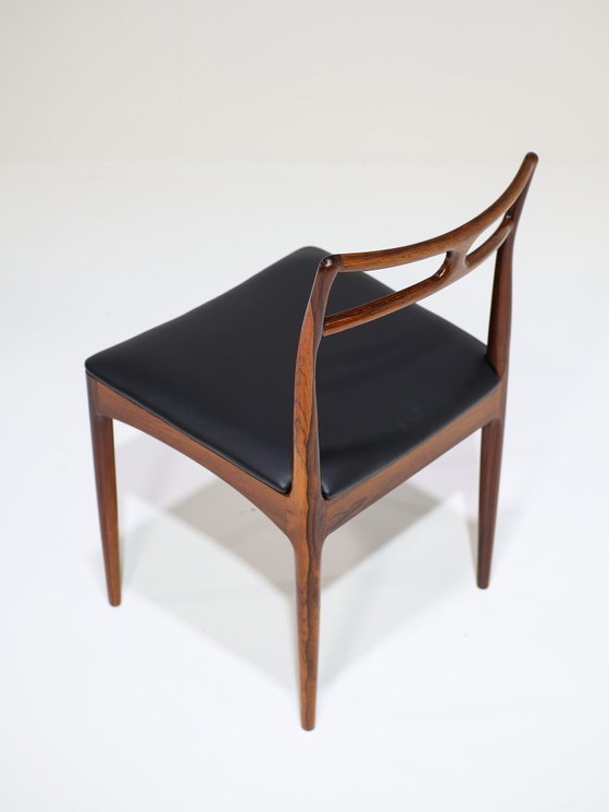 Image 1 of 6x Johannes Andersen 94 Esszimmerstühle aus Palisander