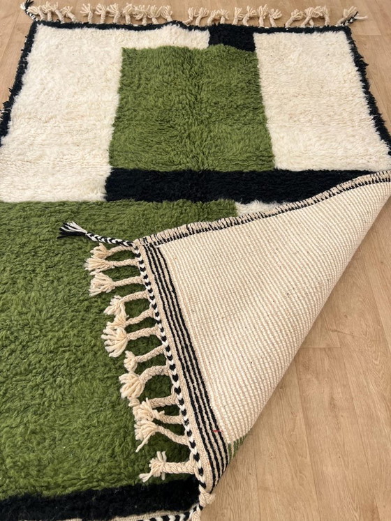 Tapis Berbère Beni Ouarain Authentique Traditionnel Artisanale 2/3 M – Alessi, Wool (photo 8 of 10)