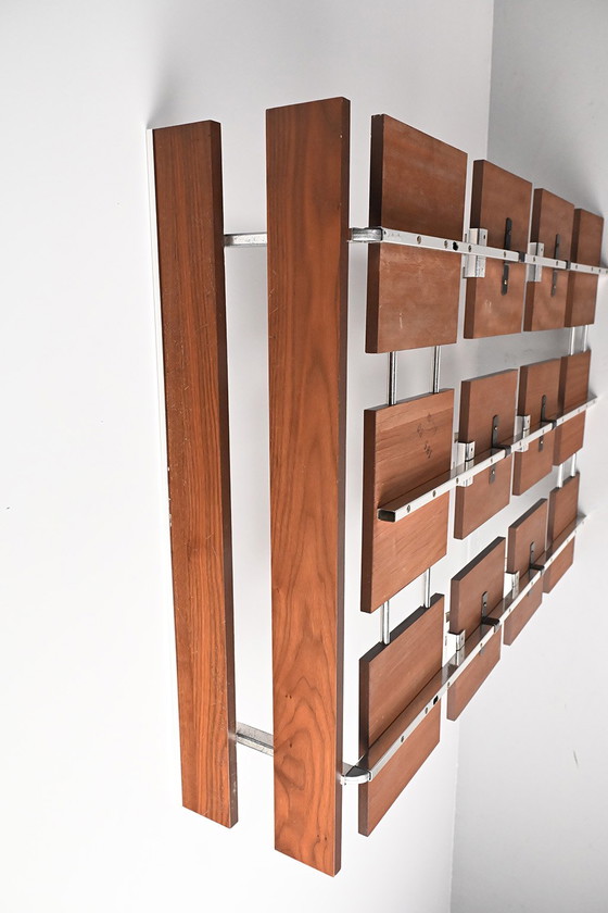 Wall coat rack with panels (photo 7 of 10)