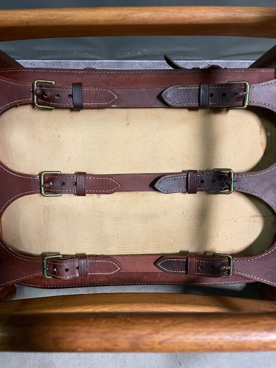 Image 1 of 4 BØRGE MOGENSEN 'SPANISH' DINING CHAIRS FOR FREDERICIA, 1960