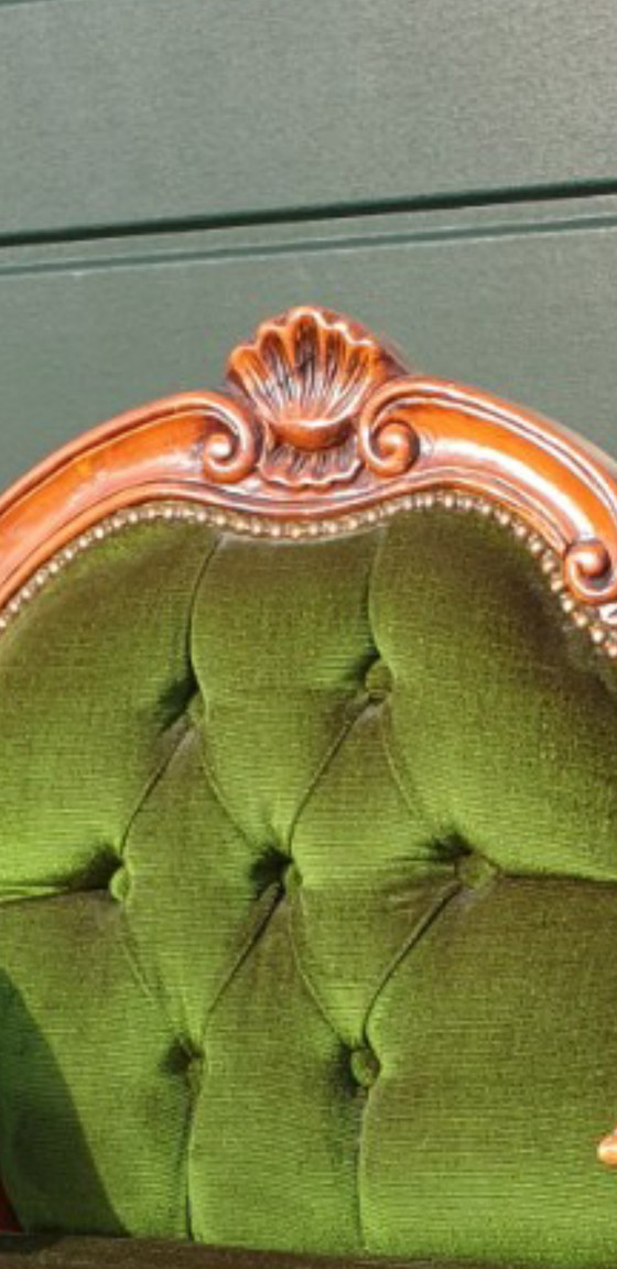 Image 1 of Barocke Telefonbank im Stil Ludwigs XIV.