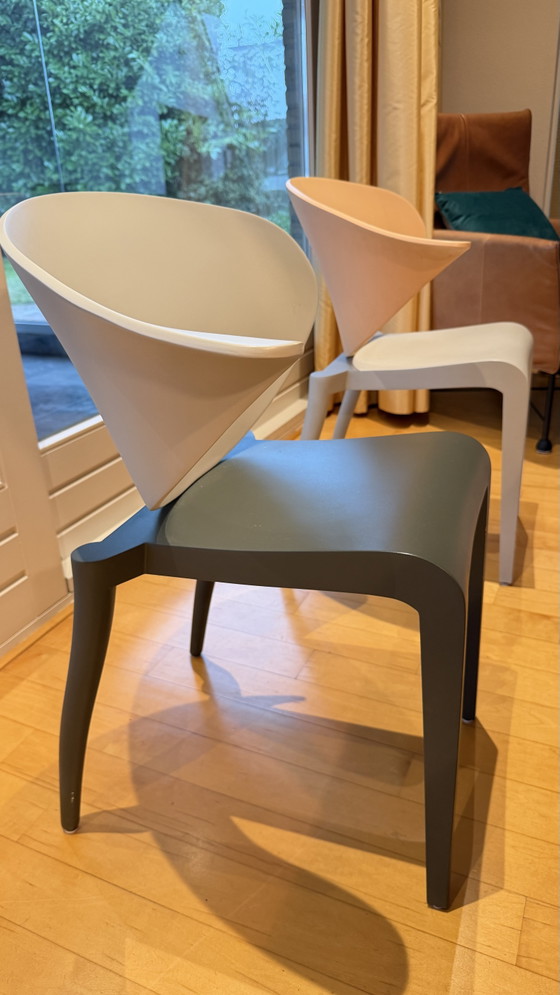 2 Designer Boom Rang – Kartell, Esszimmerstühle, Plastic (photo 2 of 5)