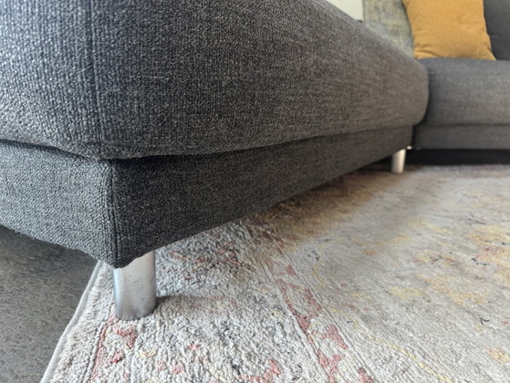 Rolf Benz Model Onda Hoekbank – Hoekbanken, Metal, Textile (photo 9 of 11)