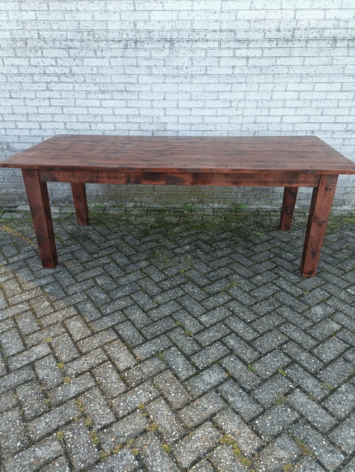 Teak houten tafel
