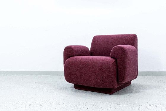 Image 1 of Vintage loungestoel van Eberhard Geißler, Oelsa, Duitsland, jaren 70.