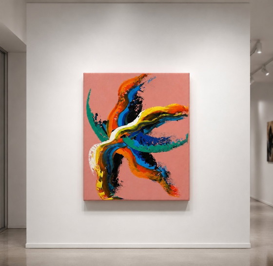 Image 1 of Pink studio art