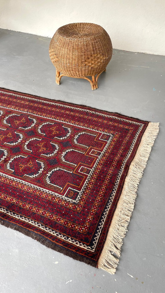 Image 1 of TAPIS Artisanal Vintage - 102cm x 204cm
