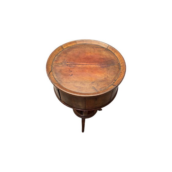 Tavolino Biedermeier precoce con cassetto, circa 1810 – Tavolini, Legno (photo 3 of 7)