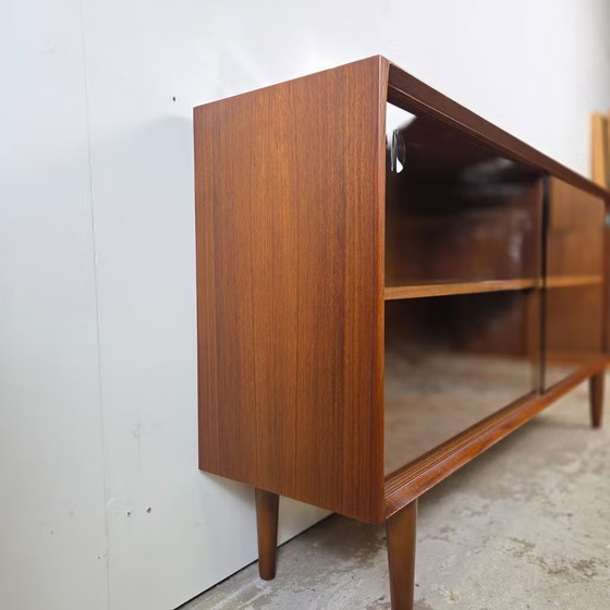 Rex Raab, Wilhelm Renz Varia-150 vintage sideboard display cabinet – Wood, Glass (photo 13 of 22)